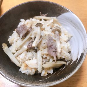 【簡単薬膳レシピ】 焼肉のたれで炊き込みご飯