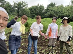 6/30 畑活ミッション　その５　〜藤沢遠藤梅畑〜