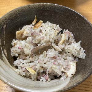 薬膳レシピさばゆかりご飯