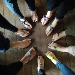 素足感覚のサンダル ワラーチづくりワークショップ in 山梨笛吹市 開催報告！！