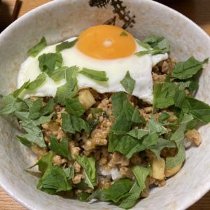 【簡単薬膳レシピ】マコモダケのガパオ